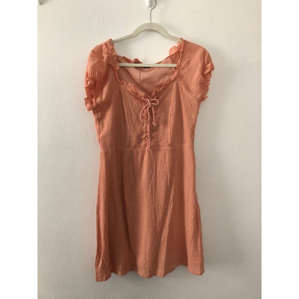 Peach Nasty Gal Mini Dress